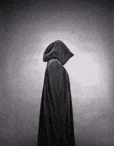 The Crazymad writer in black