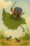 The Adventures of a Peacock Jumping&nbsp;Spider