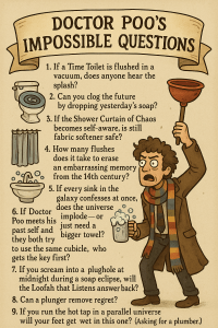 Doctor Who? No, it's Doctor Poo!