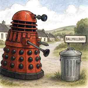 Zeg, the red dalek, falls in love