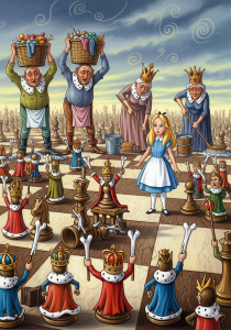 alice in mirrorland, a new alice in wonderland story