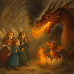 Three Faerie Sisters and the&nbsp;Dragon
