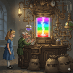 Within the cavern’s crystal-laced embrace